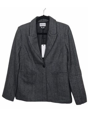 Valencia & Vine ShopBop Gray Tailored Classic Slim Blazer NWT Medium